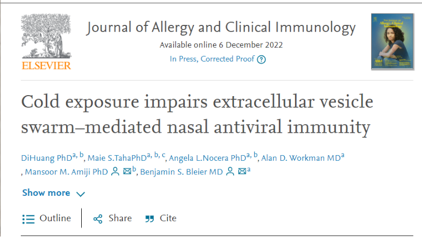 為什么冬季新冠猖獗？科學(xué)家揭露首個生物學(xué)機制！